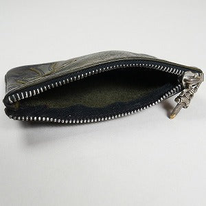 CHROME HEARTS クロム・ハーツ WALLET ZIPPER CHANGE PURSE CEMETERY CROSS PATCH 迷彩柄コインケース 茶 Size 【フリー】 【中古品-良い】 20812331