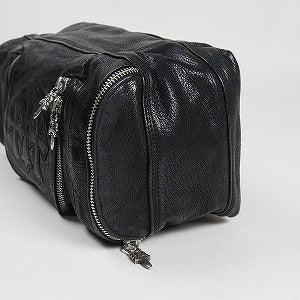 CHROME HEARTS クロム・ハーツ TLTRY DFFL LTHR 3CEME TOILETRY DUFFLE ダッフルセカンドバッグ 黒 Size 【フリー】 【中古品-良い】 20812332