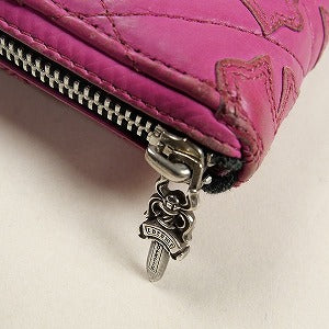 CHROME HEARTS クロム・ハーツ REC F ZIP QUILTED W CH CRS SML 長財布 ウォレット ピンク Size 【フリー】 【中古品-良い】 20812334