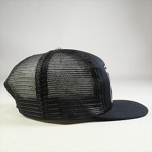 CHROME HEARTS クロム・ハーツ TRUCKER CAP Black/Black CHロゴメッシュキャップ 黒 Size 【フリー】 【新古品・未使用品】 20812335