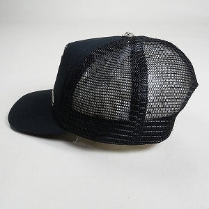 CHROME HEARTS クロム・ハーツ MATTY BOY HEART TRUCKER CAP メッシュキャップ 黒 Size 【フリー】 【中古品-良い】 20812336