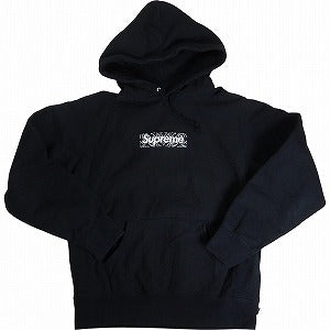 SUPREME シュプリーム 19AW Bandana Box Logo Hooded Sweatshirt Black ボックスロゴパーカー 黒 Size 【S】 【中古品-良い】 20812341