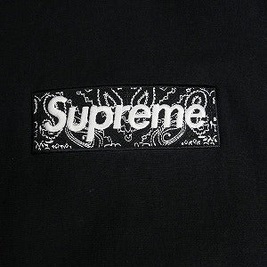 SUPREME シュプリーム 19AW Bandana Box Logo Hooded Sweatshirt Black ボックスロゴパーカー 黒 Size 【S】 【中古品-良い】 20812341