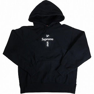 SUPREME シュプリーム 20AW Cross Box Logo Hooded Sweatshirt Black ボックスロゴパーカー 黒 Size 【S】 【中古品-良い】 20812342