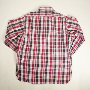 At Last ＆ Co アットラスト/BUTCHER PRODUCTS ブッチャープロダクツ CHECK SHIRT RED 長袖シャツ 赤 Size 【M】 【中古品-良い】 20812348