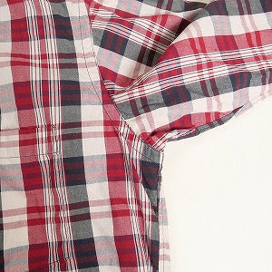 At Last ＆ Co アットラスト/BUTCHER PRODUCTS ブッチャープロダクツ CHECK SHIRT RED 長袖シャツ 赤 Size 【M】 【中古品-良い】 20812348