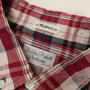 At Last ＆ Co アットラスト/BUTCHER PRODUCTS ブッチャープロダクツ CHECK SHIRT RED 長袖シャツ 赤 Size 【M】 【中古品-良い】 20812348