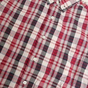 At Last ＆ Co アットラスト/BUTCHER PRODUCTS ブッチャープロダクツ CHECK SHIRT RED 長袖シャツ 赤 Size 【M】 【中古品-良い】 20812348