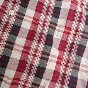 At Last ＆ Co アットラスト/BUTCHER PRODUCTS ブッチャープロダクツ CHECK SHIRT RED 長袖シャツ 赤 Size 【M】 【中古品-良い】 20812348