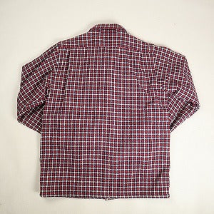 At Last ＆ Co アットラスト/BUTCHER PRODUCTS ブッチャープロダクツ WOOL SHIRT RED 長袖シャツ 赤 Size 【14】 【中古品-良い】 20812349