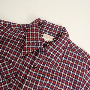 At Last ＆ Co アットラスト/BUTCHER PRODUCTS ブッチャープロダクツ WOOL SHIRT RED 長袖シャツ 赤 Size 【14】 【中古品-良い】 20812349