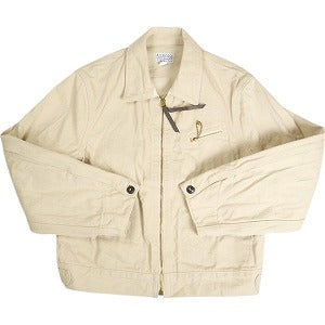 At Last ＆ Co アットラスト/BUTCHER PRODUCTS ブッチャープロダクツ ZIP UP COSSACK ジャケット アイボリー Size 【38】 【中古品-良い】 20812353