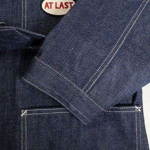 At Last ＆ Co アットラスト/BUTCHER PRODUCTS ブッチャープロダクツ MECHANIC COAT DENIM ジャケット インディゴ Size 【38】 【中古品-ほぼ新品】 20812354