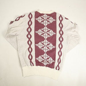 At Last ＆ Co アットラスト/BUTCHER PRODUCTS ブッチャープロダクツ PATTERN KNIT L-S BURGUNDY ニット バーガンディー Size 【42】 【中古品-良い】 20812356