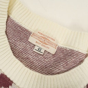 At Last ＆ Co アットラスト/BUTCHER PRODUCTS ブッチャープロダクツ PATTERN KNIT L-S BURGUNDY ニット バーガンディー Size 【42】 【中古品-良い】 20812356