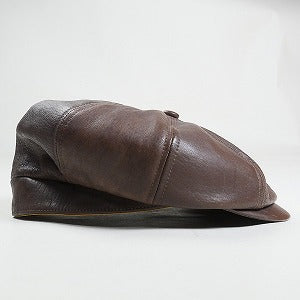 At Last ＆ Co アットラスト/BUTCHER PRODUCTS ブッチャープロダクツ DRESS CAP HORSE HIDE レザーキャスケット 茶 Size 【7　1/2(L)】 【中古品-良い】 20812361