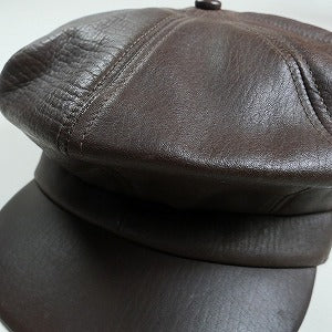 At Last ＆ Co アットラスト/BUTCHER PRODUCTS ブッチャープロダクツ DRESS CAP HORSE HIDE レザーキャスケット 茶 Size 【7　1/2(L)】 【中古品-良い】 20812361