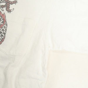 At Last ＆ Co アットラスト/BUTCHER PRODUCTS ブッチャープロダクツ DRAGON TEE Tシャツ 白 Size 【38】 【中古品-良い】 20812362