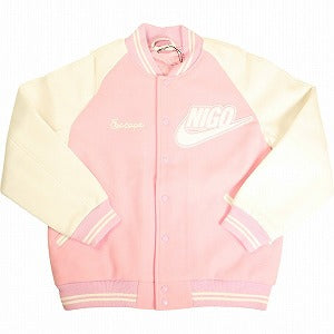 NIKE ナイキ ×NIGO 24AW NRG Varsity Jacket Pink スタジャン ピンク Size 【L】 【新古品・未使用品】 20812368