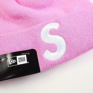 SUPREME シュプリーム 23AW New Era S Logo Beanie Magenta ビーニー ピンク Size 【フリー】 【新古品・未使用品】 20812370