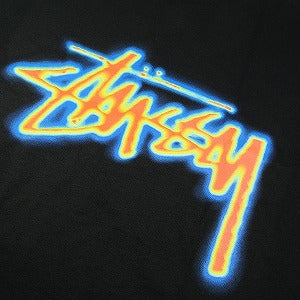 STUSSY ステューシー 24SS THERMAL STOCK TEE Black Tシャツ 黒 Size 【XL】 【新古品・未使用品】 20812382