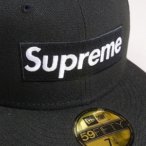 SUPREME シュプリーム 21AW No Comp Box Logo New Era Black ニューエラキャップ 黒 Size 【7　1/4(S)】 【中古品-良い】 20812387