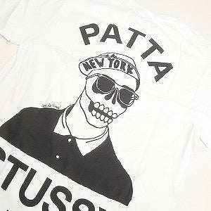 STUSSY ステューシー ×PATTA SKULL NY TEE WHITE Tシャツ 白 Size 【S】 【新古品・未使用品】 20812466