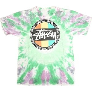 STUSSY ステューシー REGGAE DOT TIE DYE SS TEE GREEN Tシャツ 緑 Size 【S】 【新古品・未使用品】 20812484