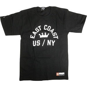 STUSSY ステューシー EAST COAST US/NY TEE BLACK Tシャツ 黒 Size 【S】 【新古品・未使用品】 20812522