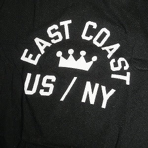 STUSSY ステューシー EAST COAST US/NY TEE BLACK Tシャツ 黒 Size 【S】 【新古品・未使用品】 20812522