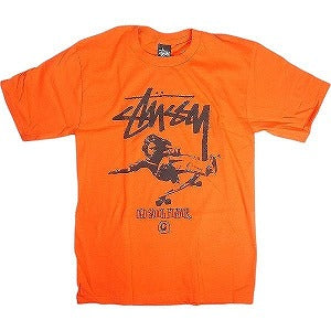 STUSSY ステューシー STOCK SKATER TEE OTRANGE Tシャツ オレンジ Size 【S】 【新古品・未使用品】 20812532