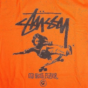 STUSSY ステューシー STOCK SKATER TEE OTRANGE Tシャツ オレンジ Size 【S】 【新古品・未使用品】 20812532