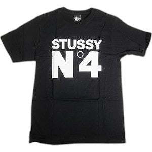 STUSSY ステューシー No.4 TEE BLACK Tシャツ 黒 Size 【S】 【新古品・未使用品】 20812552