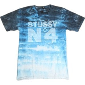 STUSSY ステューシー No.4 TYE DIE TEE BLUE Tシャツ 青 Size 【S】 【新古品・未使用品】 20812563