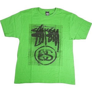 STUSSY ステューシー STOCK LINK BLUR TEE GREEN Tシャツ 緑 Size 【S】 【新古品・未使用品】 20812570