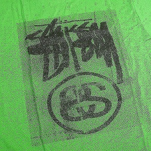 STUSSY ステューシー STOCK LINK BLUR TEE GREEN Tシャツ 緑 Size 【S】 【新古品・未使用品】 20812570