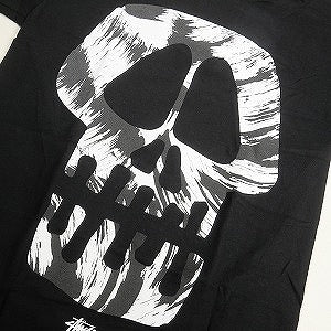 STUSSY ステューシー BRUSH SKULL TEE BLACK Tシャツ 黒 Size 【S】 【新古品・未使用品】 20812574