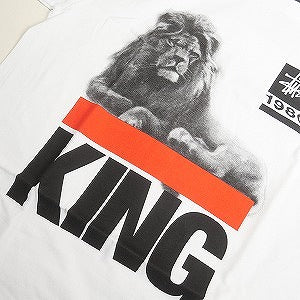 STUSSY ステューシー KING TEE WHITE Tシャツ 白 Size 【M】 【新古品・未使用品】 20812613