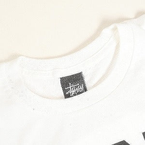 STUSSY ステューシー UPSIDE DOWN TEE WHITE Tシャツ 白 Size 【M】 【新古品・未使用品】 20812648