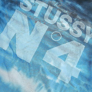 STUSSY ステューシー No.4 TYE DIE TEE BLUE Tシャツ 青 Size 【M】 【新古品・未使用品】 20812649