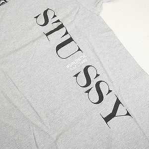 STUSSY ステューシー STANDARD STUSSY TEE GREY Tシャツ 灰 Size 【M】 【新古品・未使用品】 20812701