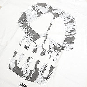 STUSSY ステューシー BRUSH SKULL TEE WHITE Tシャツ 白 Size 【M】 【新古品・未使用品】 20812734