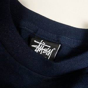 STUSSY ステューシー BRUSH SKULL TEE NAVY Tシャツ 紺 Size 【M】 【新古品・未使用品】 20812737