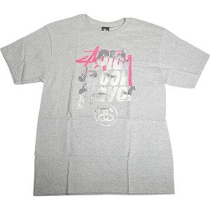 STUSSY ステューシー STOCK OSF TEE GREY Tシャツ 灰 Size 【M】 【新古品・未使用品】 20812741