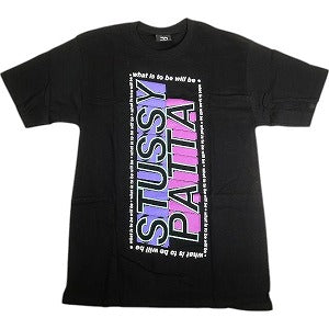 STUSSY ステューシー WHAT IS TO BE WILL BE TEE BLACK Tシャツ 黒 Size 【M】 【新古品・未使用品】 20812744