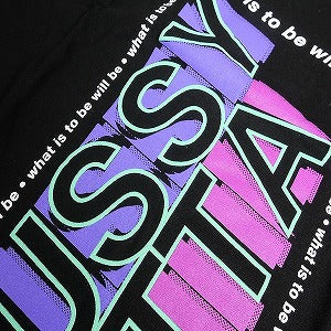 STUSSY ステューシー WHAT IS TO BE WILL BE TEE BLACK Tシャツ 黒 Size 【M】 【新古品・未使用品】 20812744