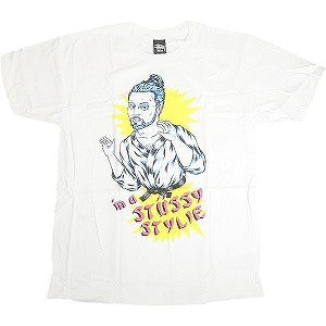 STUSSY ステューシー STUSSY STYLIE TEE WHITE Tシャツ 白 Size 【M】 【新古品・未使用品】 20812780