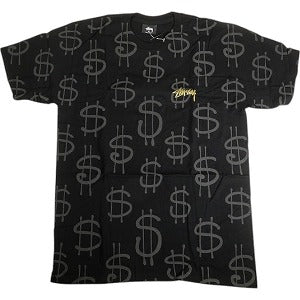 STUSSY ステューシー MONEY TEE BLACK Tシャツ 黒 Size 【M】 【新古品・未使用品】 20812819