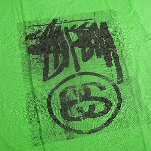 STUSSY ステューシー STOCK LINK BLUR TEE GREEN Tシャツ 緑 Size 【M】 【新古品・未使用品】 20812853