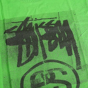 STUSSY ステューシー STOCK LINK BLUR TEE GREEN Tシャツ 緑 Size 【M】 【新古品・未使用品】 20812853